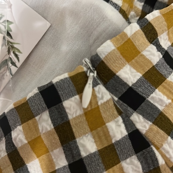 REMOVING TODAY FINAL PRICE NWT P.CILL Seersucker Plaid Skirt - Picture 7 of 7